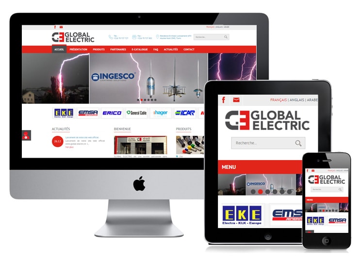 Site web : GLOBAL ELECTRIC